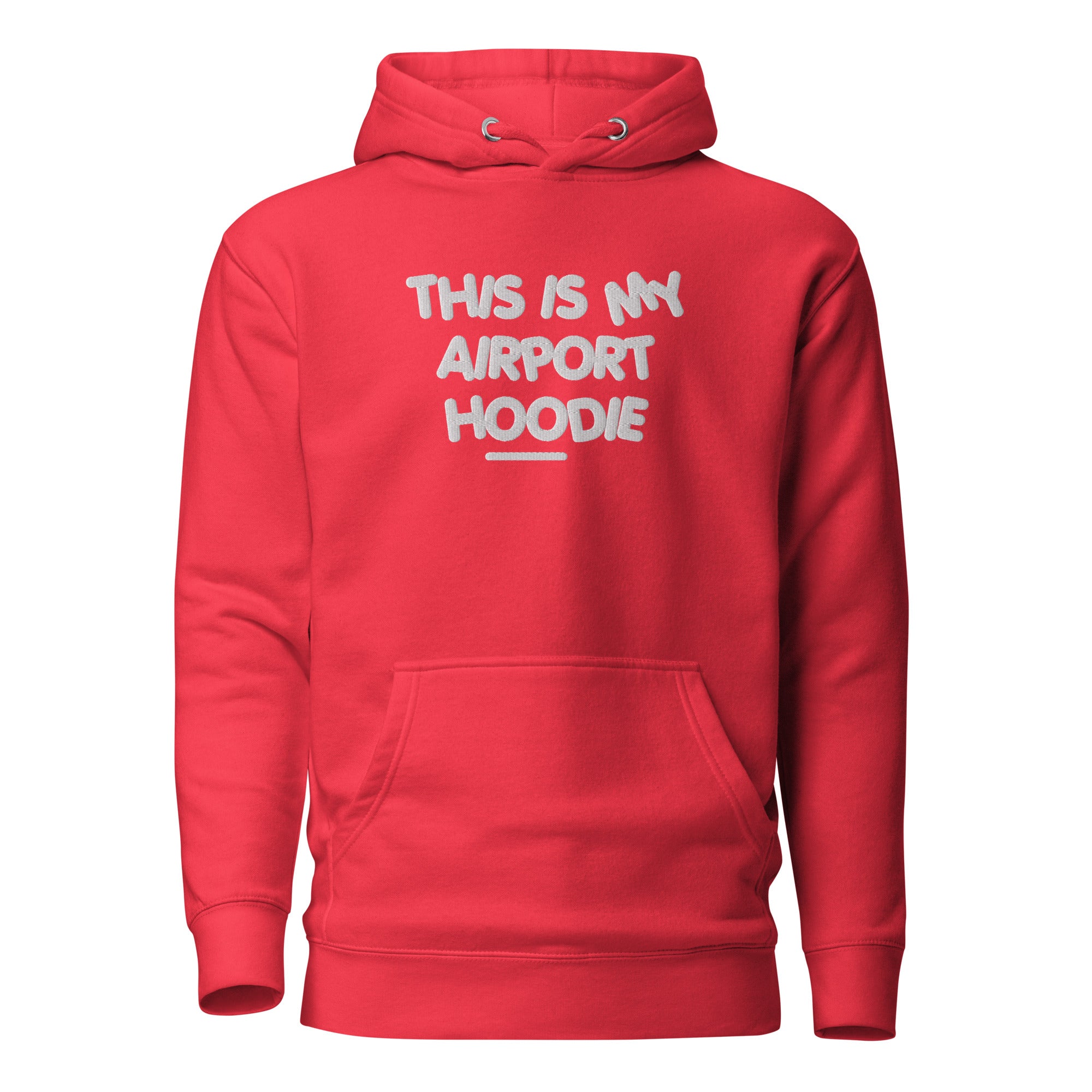 AIRPORT HOODIE EMBROIDERY