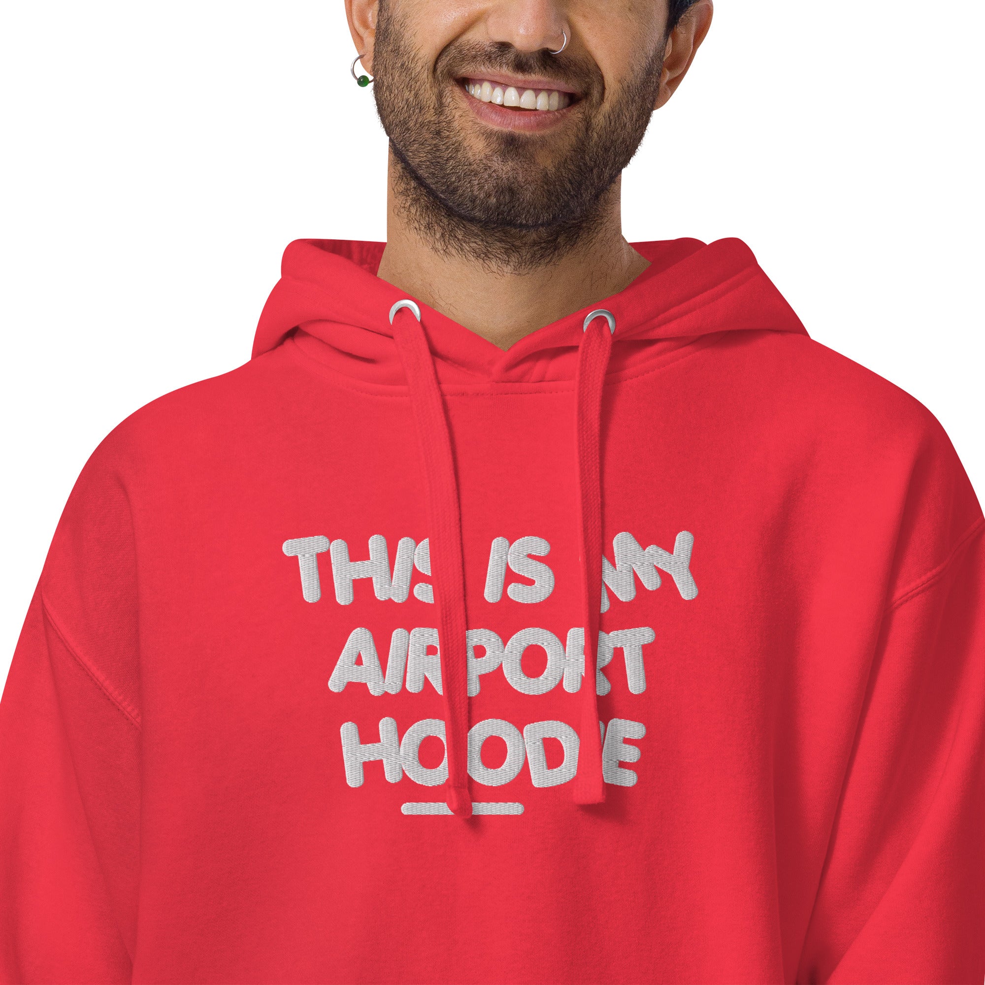 AIRPORT HOODIE EMBROIDERY